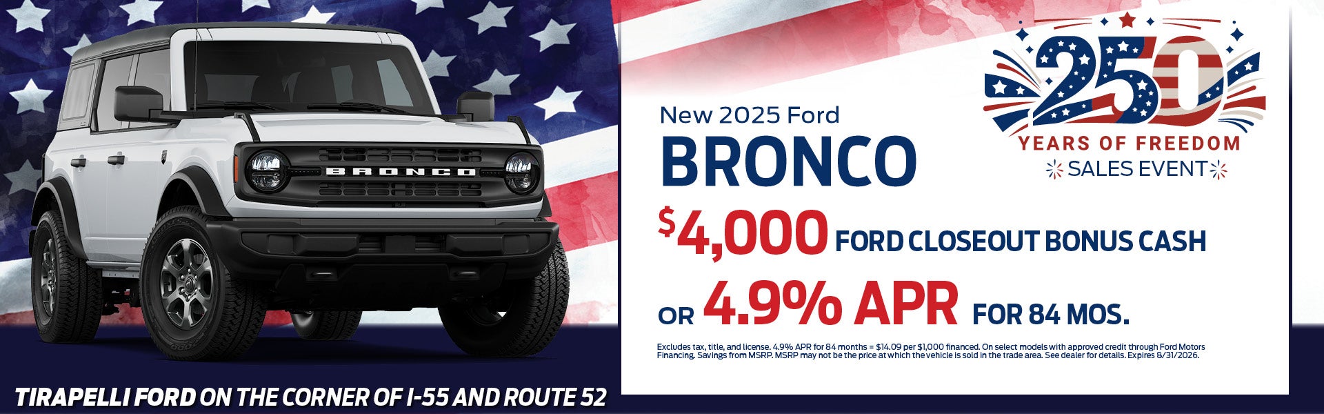 New 2025 Ford Bronco