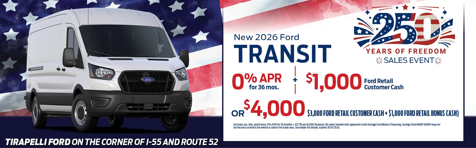 New 2026 Ford Transit