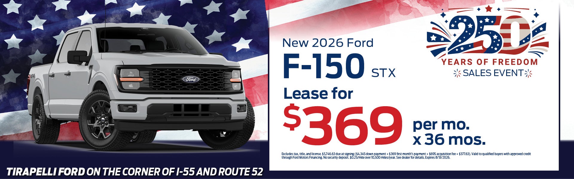 New 2026 Ford F-150 STX