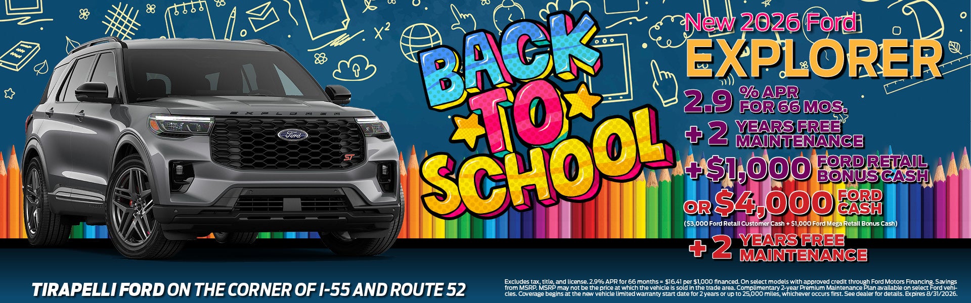 New 2026 Ford Explorer