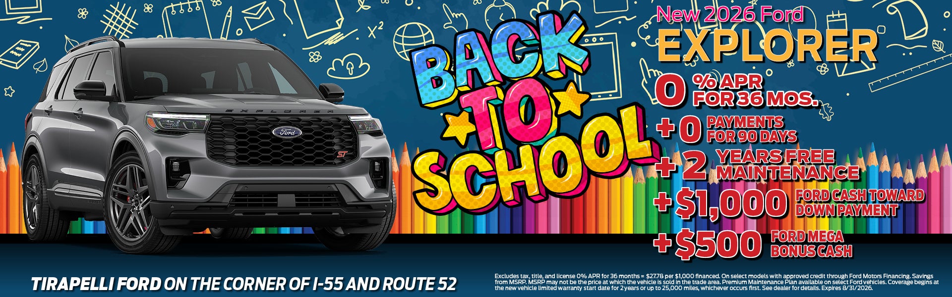 New 2026 Ford Explorer