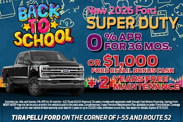 New 2026 Ford Super Duty