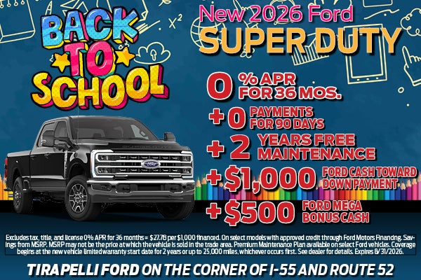 New 2026 Ford Super Duty