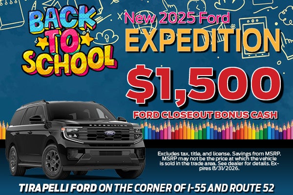 New 2025 Ford Expedition