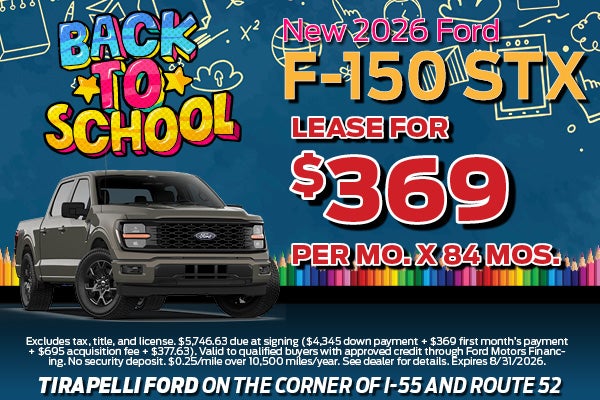 New 2026 Ford F-150 STX