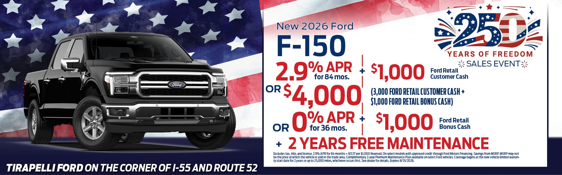 New 2026 Ford F-150