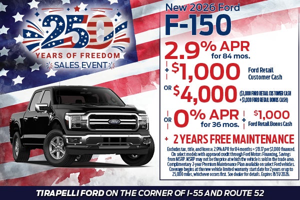 New 2026 Ford F-150