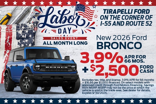New 2026 Ford Bronco 