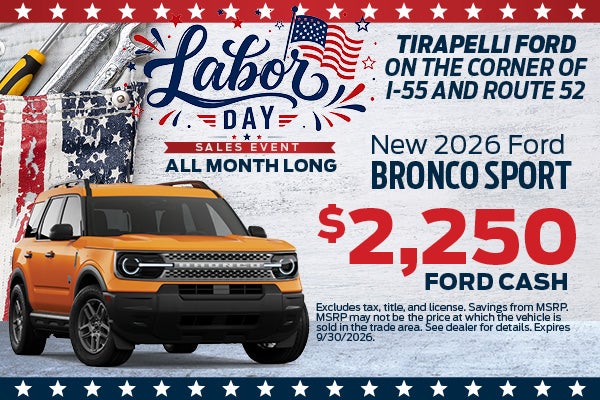 New 2026 Ford Bronco Sport 