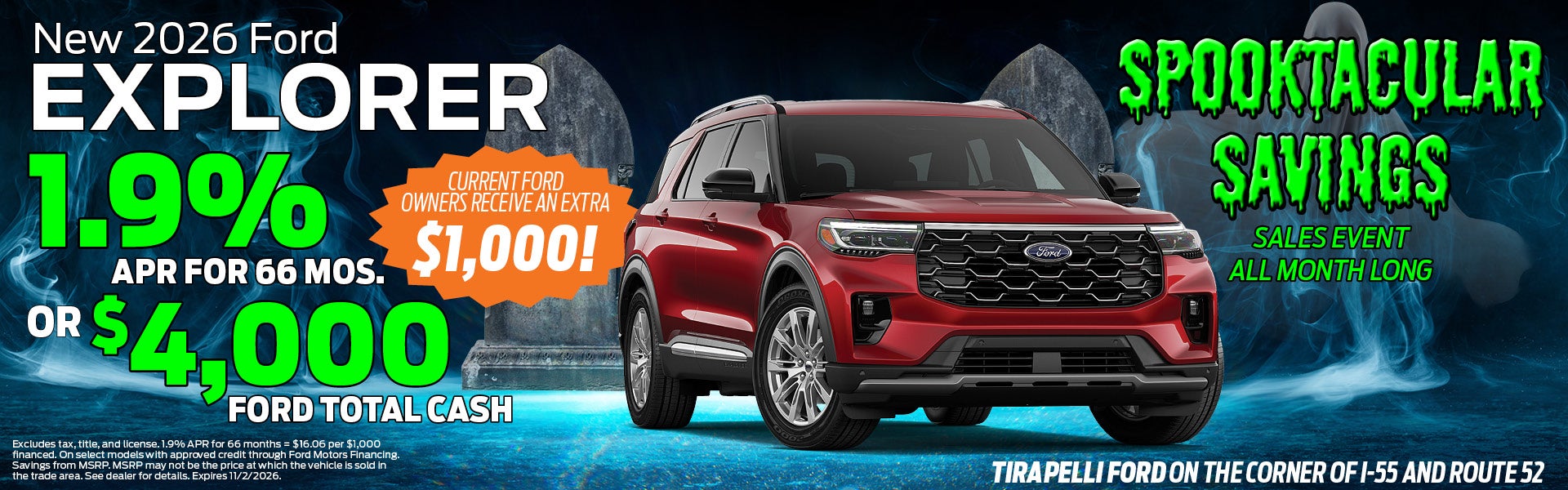 New 2026 Ford Explorer