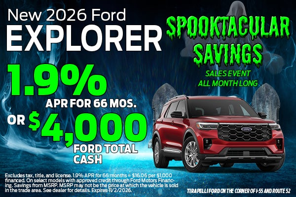 New 2026 Ford Explorer