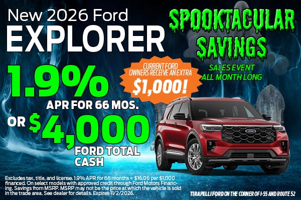 New 2026 Ford Explorer