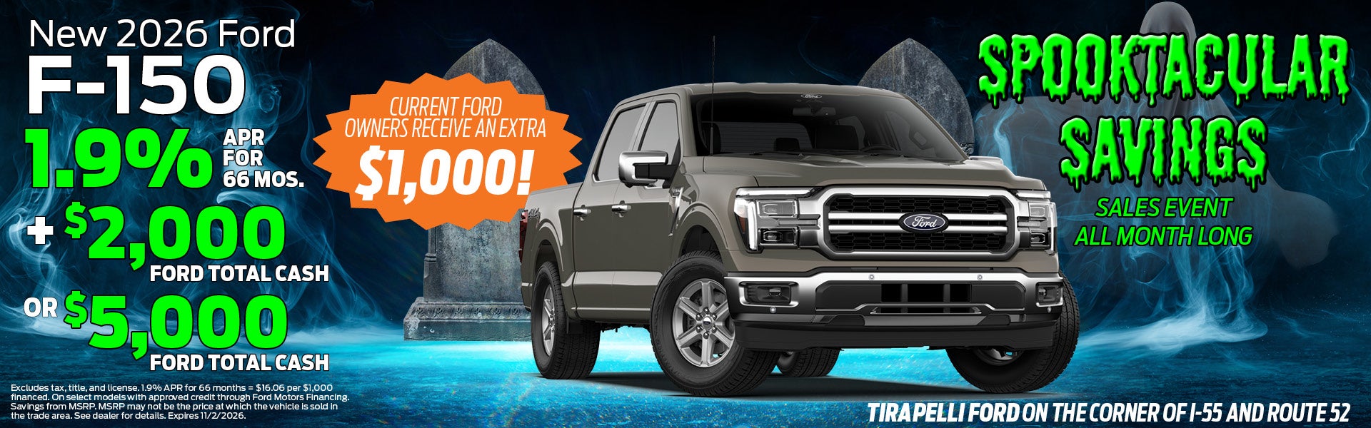 New 2026 Ford F-150