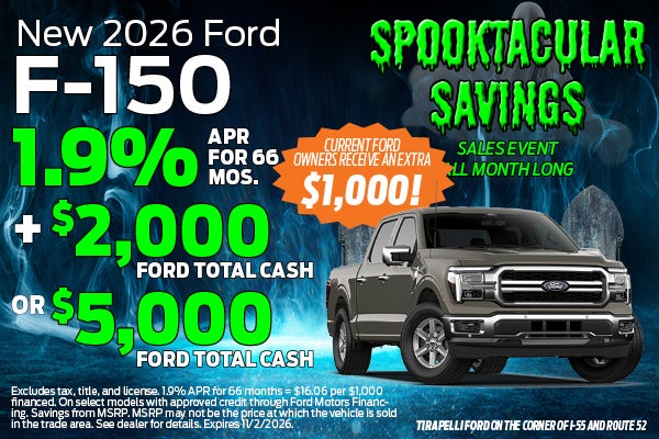 New 2026 Ford F-150