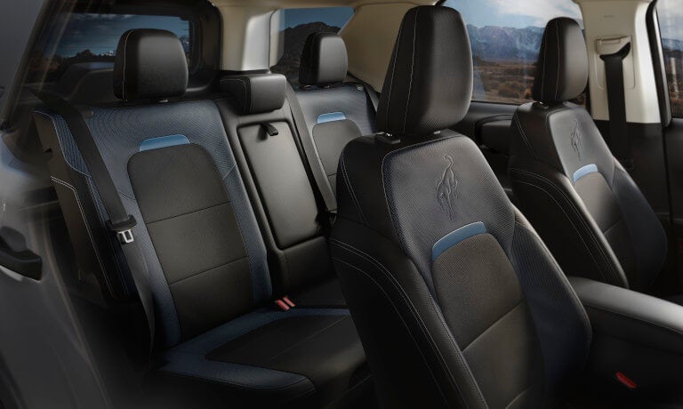 2025 Ford Bronco interior seating