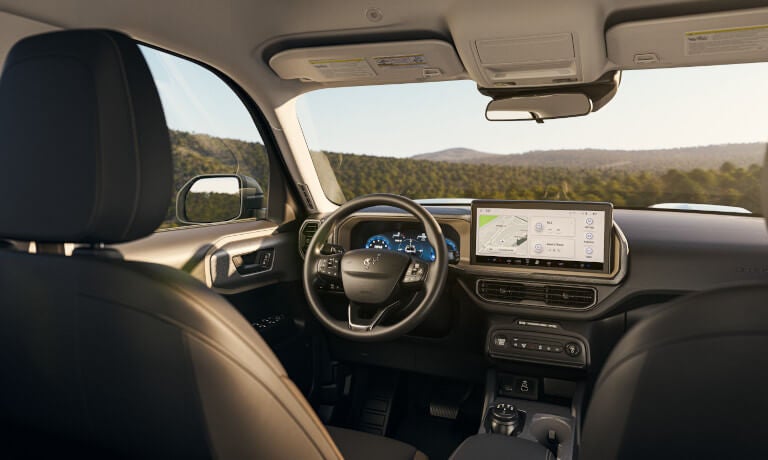 2025 Ford Bronco Sport interior dashboard and seats