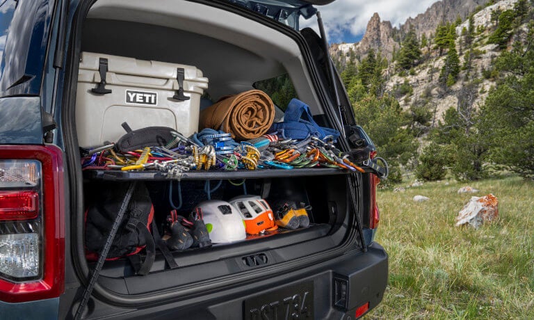 2026 Ford Bronco cargo space