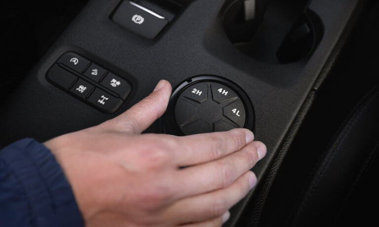 2026 Ford Ranger interior terrain control