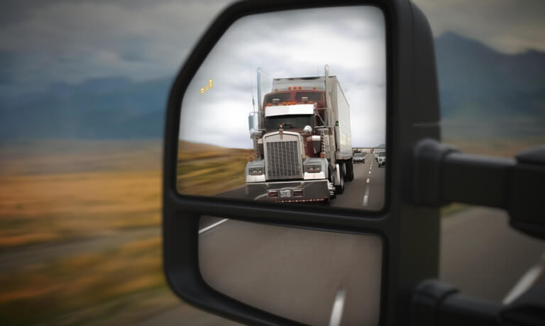 2026 Ford Super Duty rearview mirror