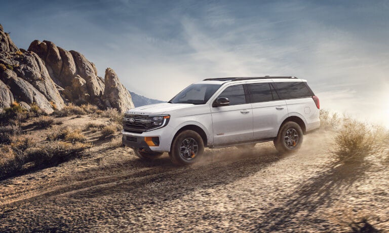 2027 Ford Expedition offroading in desert