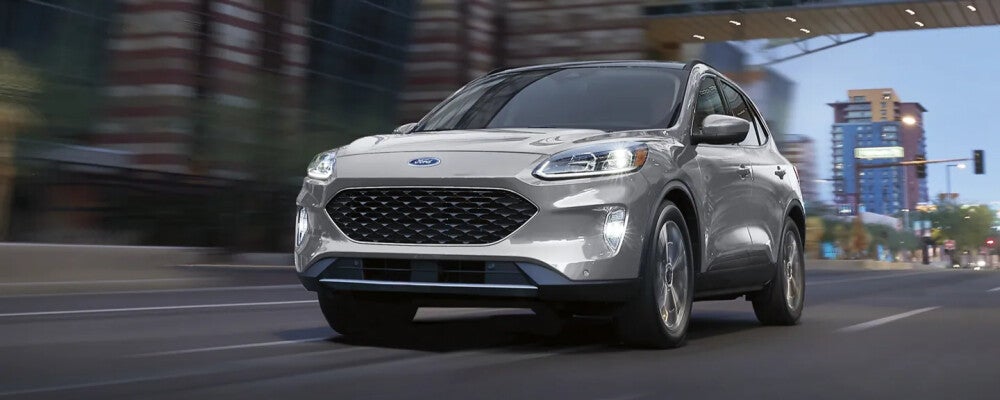 2021 Ford Escape driving in city